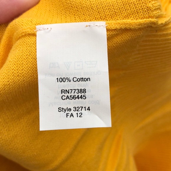 JCrew Cotton V Neck Sweater - Picture 6 of 7